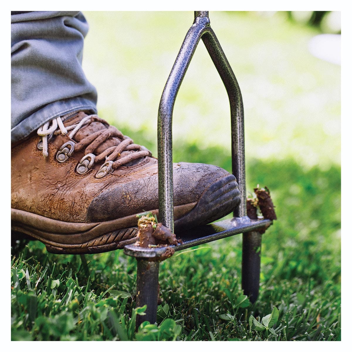 Yard Butler Manual Lawn Core Aerator