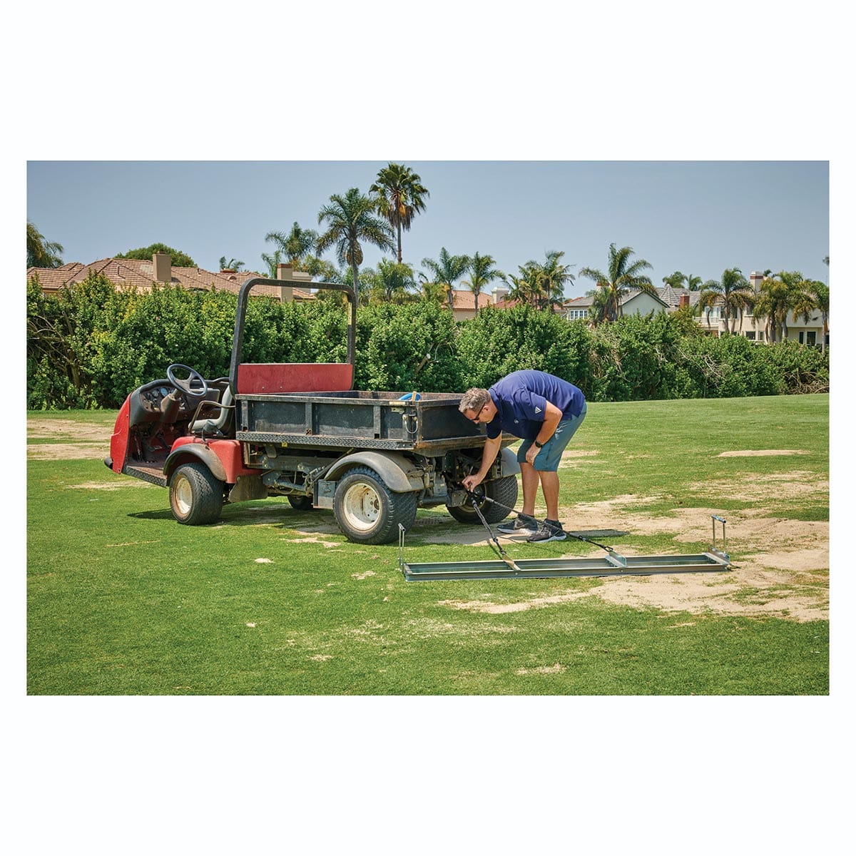 Level Lawn Greens Keeper™ Pull Master Tow-Behind Leveling tool, 72"