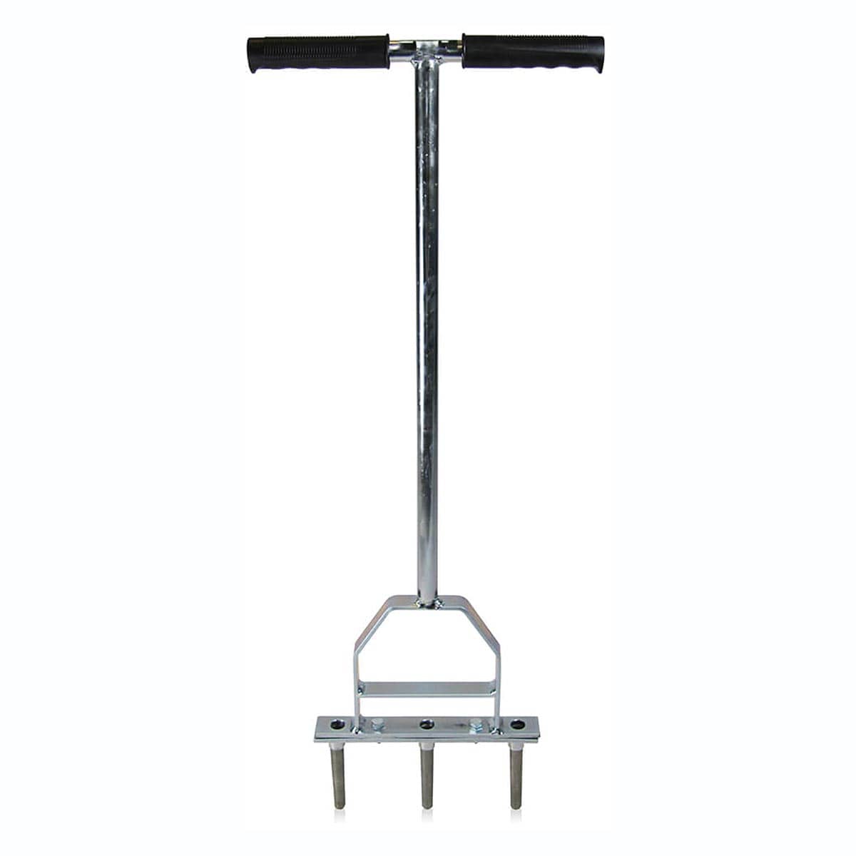 Underhill 3 tine aerator; Core ejected