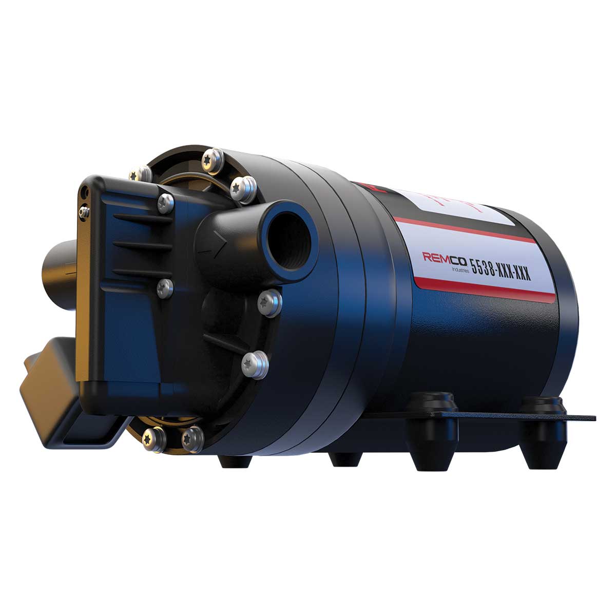 FNPT Threaded Remco Pump, Fatboy 7.0GPM, 60PSI, Demand, 12V, Lead wire