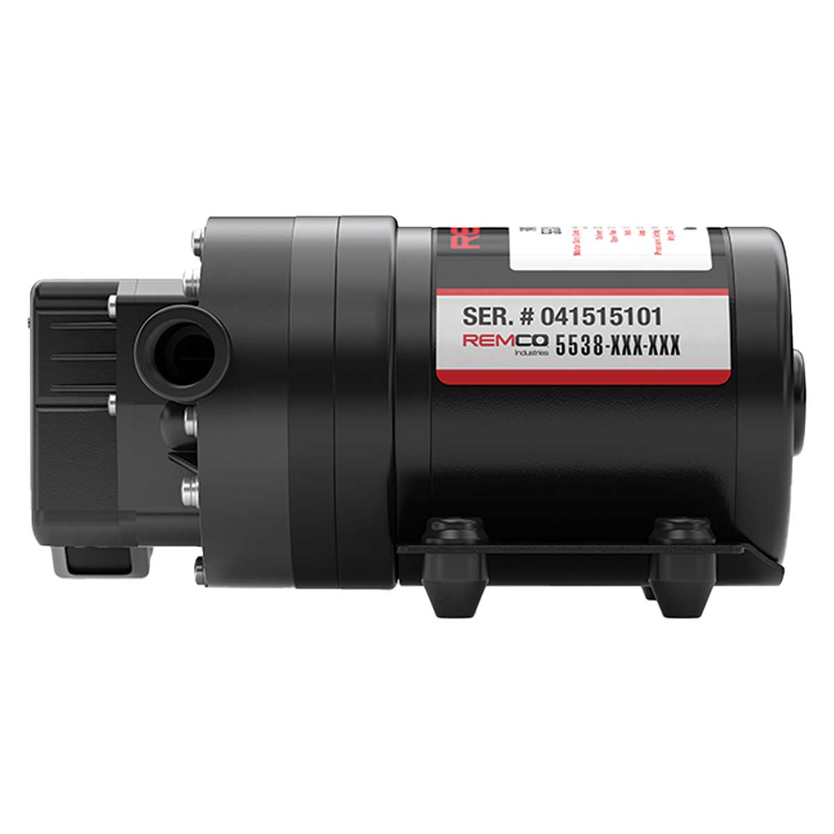 Remco Pump, Fatboy 7.0GPM, 60PSI, Demand, 12V, Lead wire