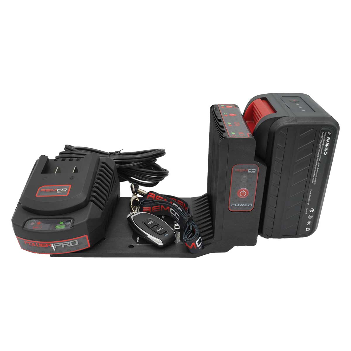 Remco PowerPro 20V Complete Battery System, Lithium Ion Battery, Control unit, Charger, Remote RBP2005-RS