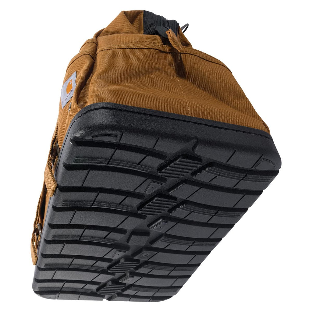 Brown Carhartt 18-inch Molded Base Heavyweight Tool Bag