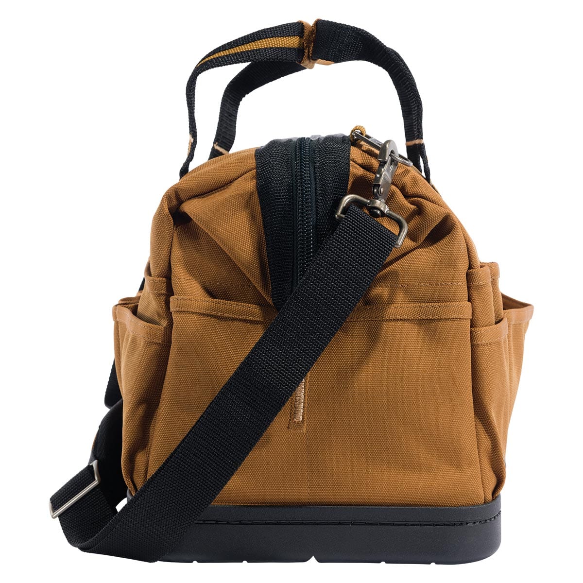 Brown Carhartt 16-inch Molded Base Heavyweight Tool Bag