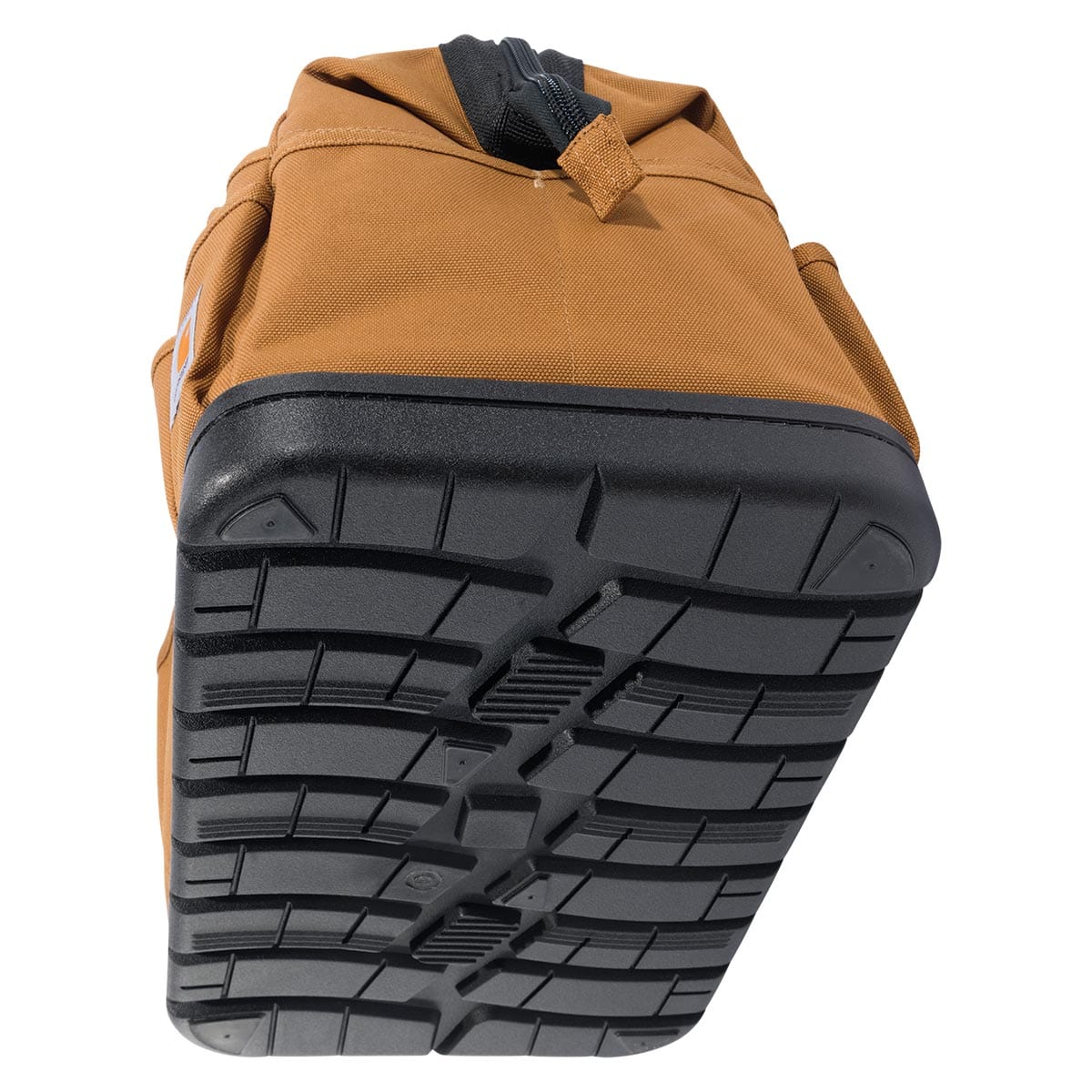 Brown Carhartt 16-inch Molded Base Heavyweight Tool Bag