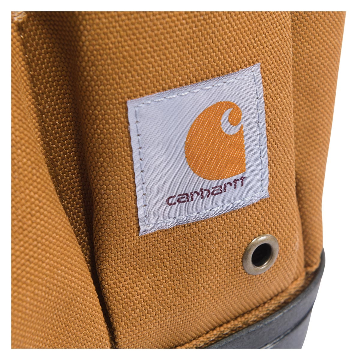 Brown Carhartt 16-inch Molded Base Heavyweight Tool Bag