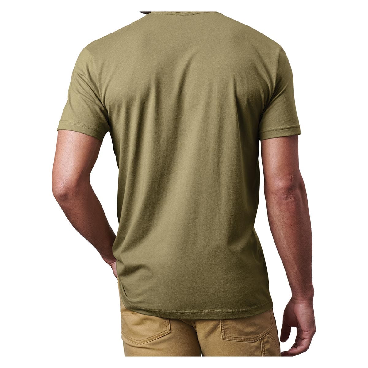 YETI Logo Badge Duck Camo Short Sleeve T-Shirt