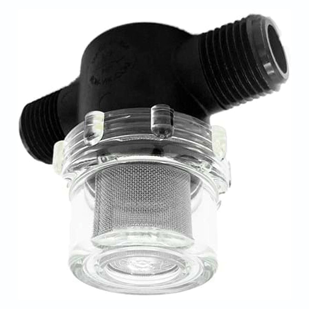 Fimco Inline Strainer, 1/2" MNPT, 50 Mesh