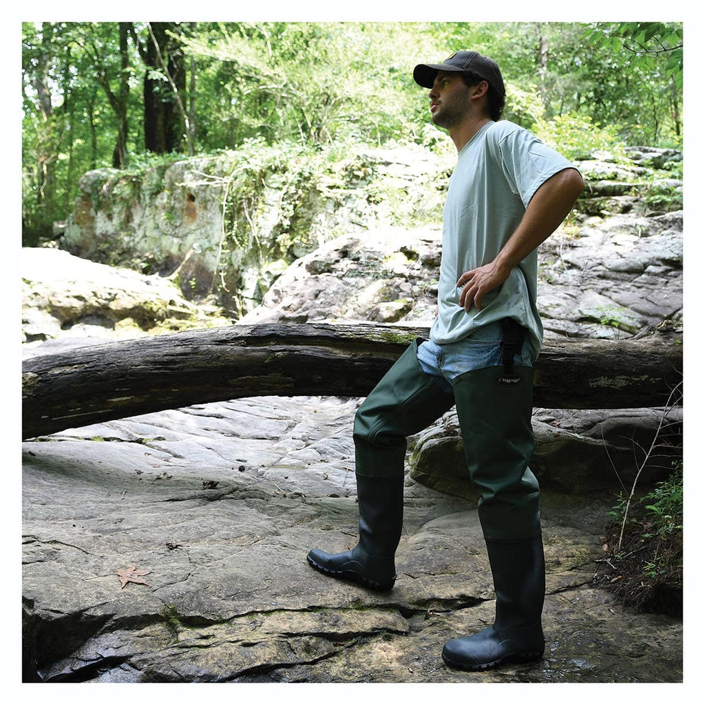 Frogg Toggs Cascades 2-Ply Bootfoot Poly/Rubber Cleated Hip Wader