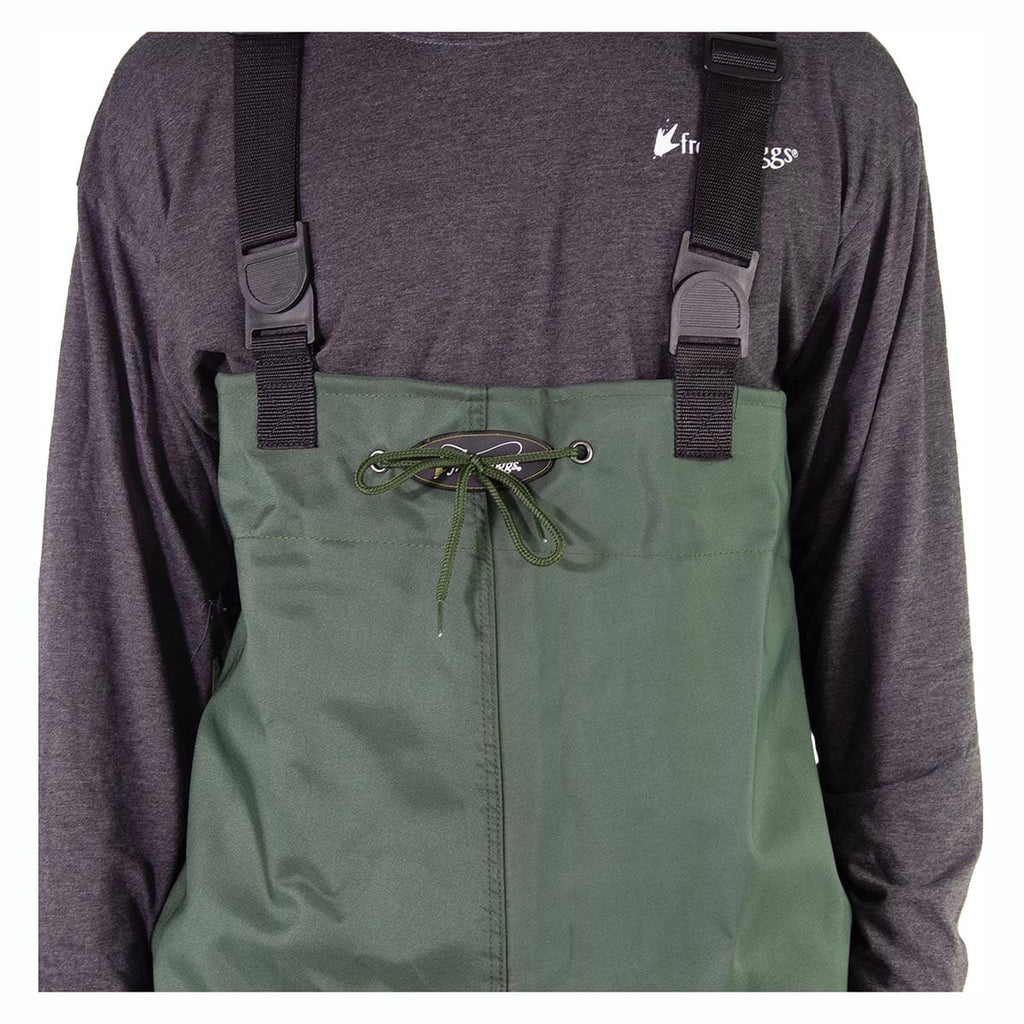 Frogg Toggs Cascades 2-Ply Bootfoot Poly/Rubber Cleated Chest Wader