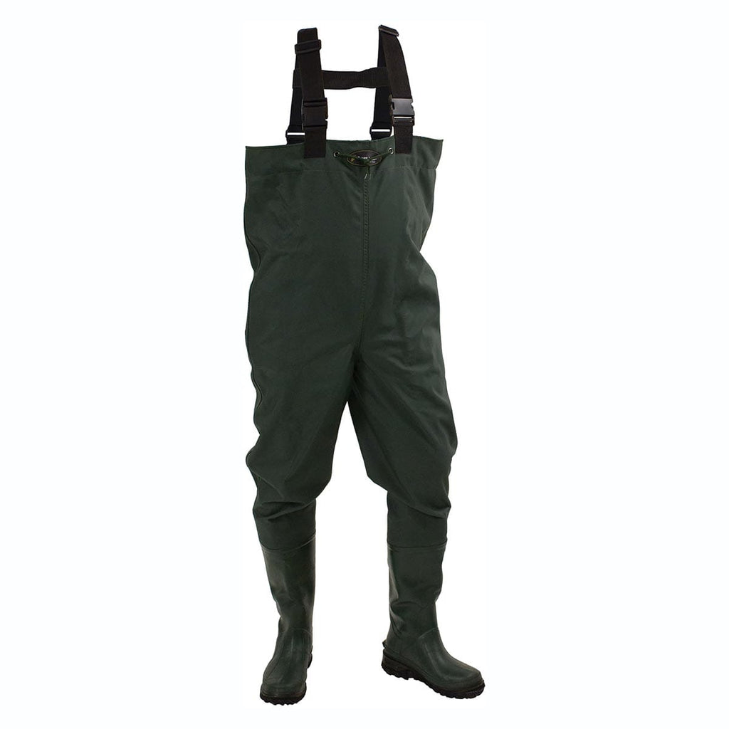 Frogg Toggs Cascades 2-Ply Bootfoot Poly/Rubber Cleated Chest Wader