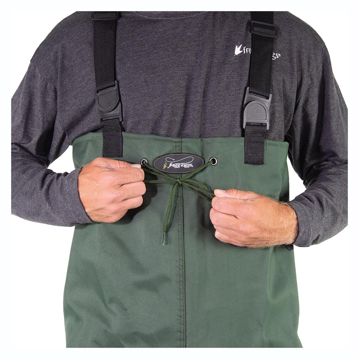 Frogg Toggs Cascades 2-Ply Bootfoot Poly/Rubber Cleated Chest Wader