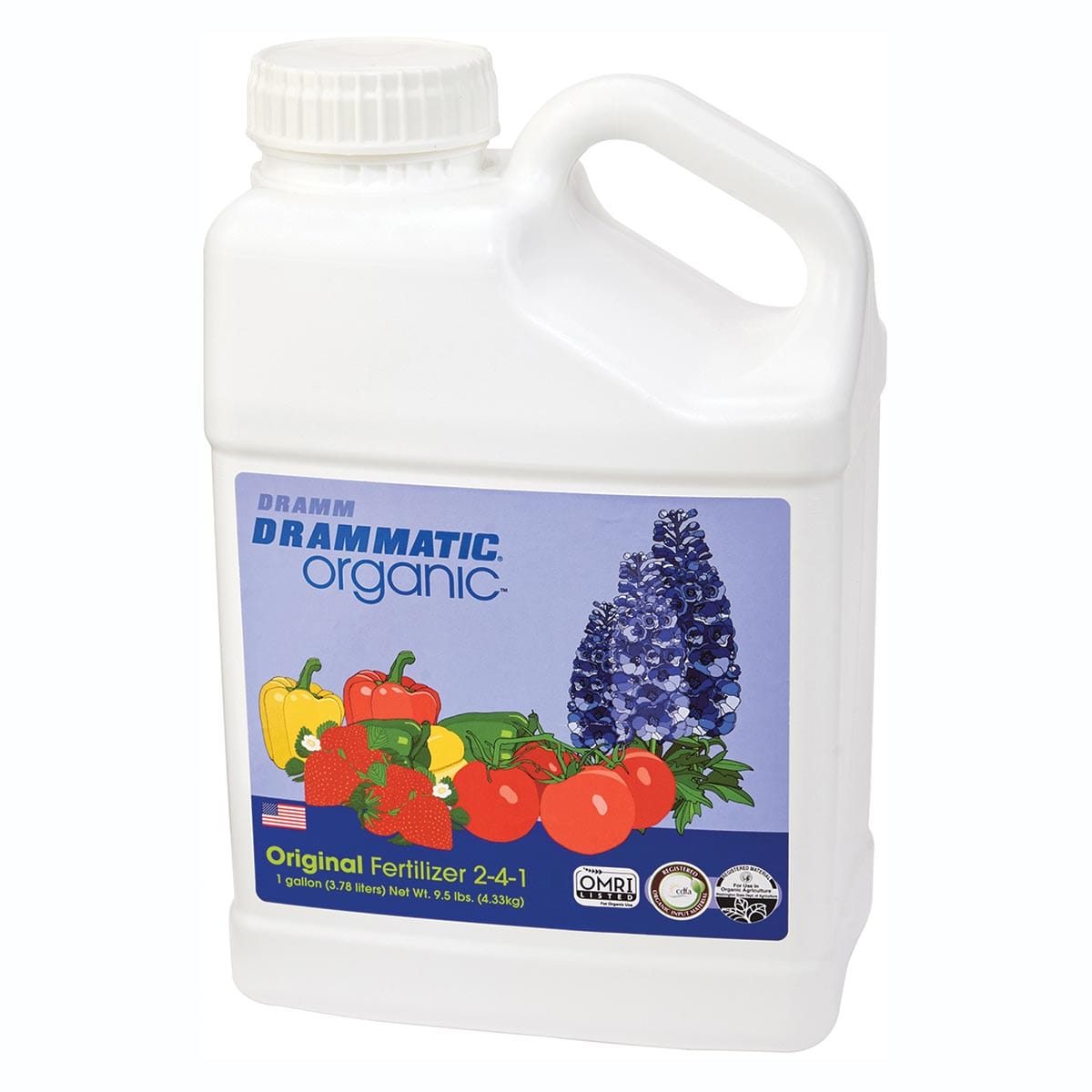 organic gem liquid fish fertilizer DRAMM Drammatic Organic Original Fertilizer 1 Gallon