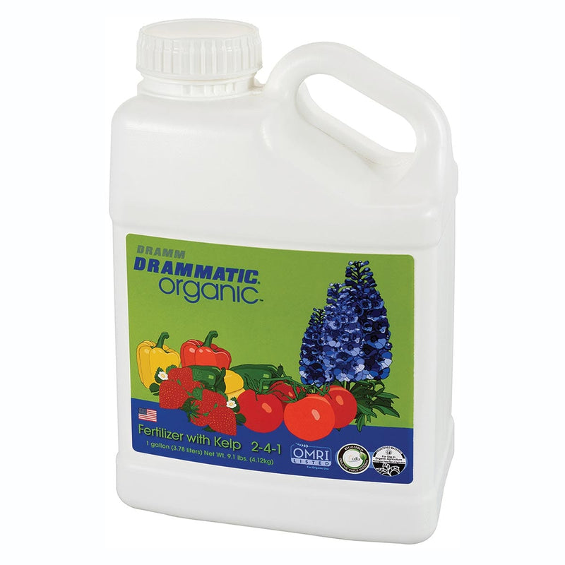 Drammatic® Organic Fish Fertilizer w/Kelp (2-4-1), 1 gal.