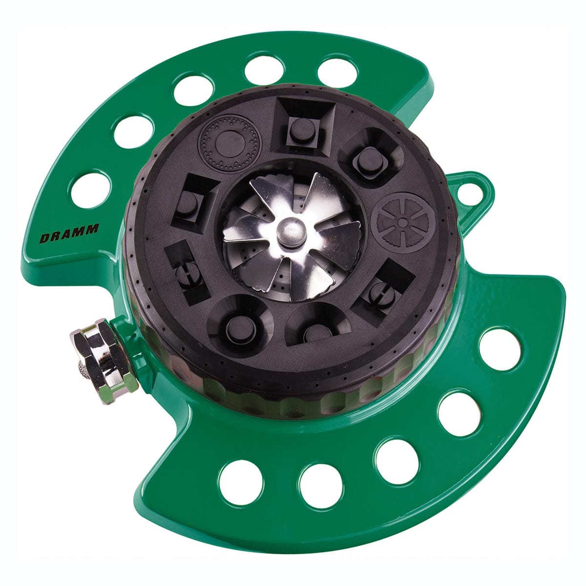 Green Dramm ColorStorm Turret Sprinkler