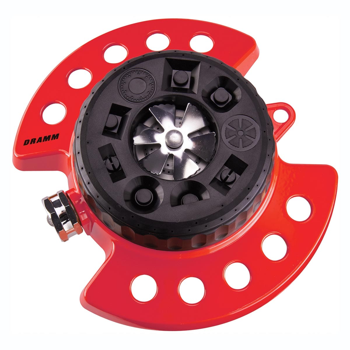 Red Dramm ColorStorm Turret Sprinkler