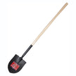 Bully Tools 14-Gauge Round Point Shovel with Wood Handle