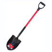 Bully Tools 14-Gauge Round Point Shovel with Fiberglass Handle & D-Grip