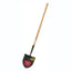 Bully Tools 14-Gauge Irrigation Shovel with Wood Handle