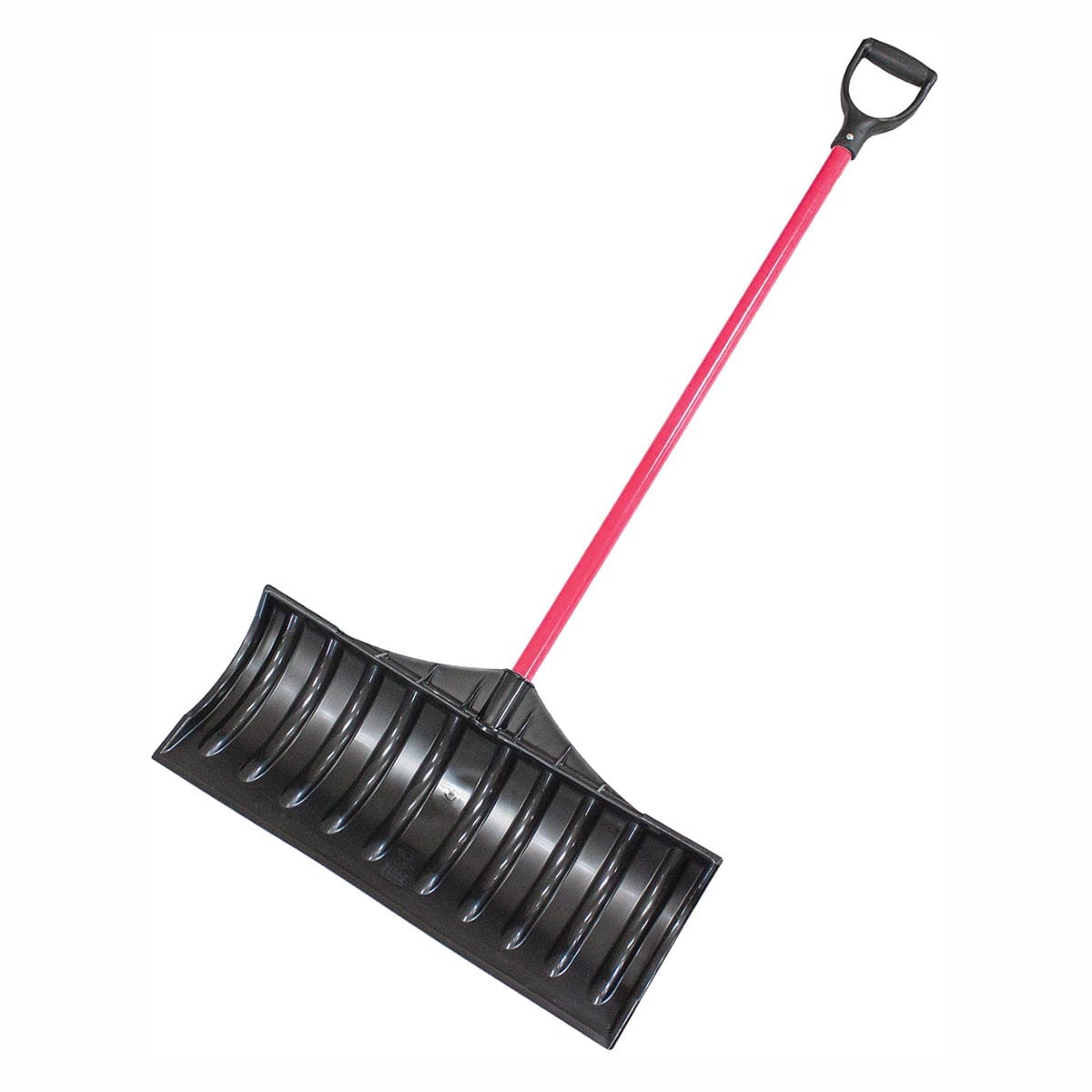 Bully Tools 27" Snow Pusher with Fiberglass Handle & D-Grip