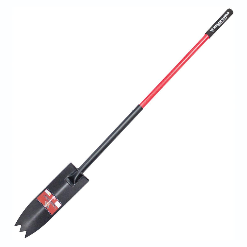 Bully Tools 10-Gauge Excavator/Track Shovel with Fiberglass Handle