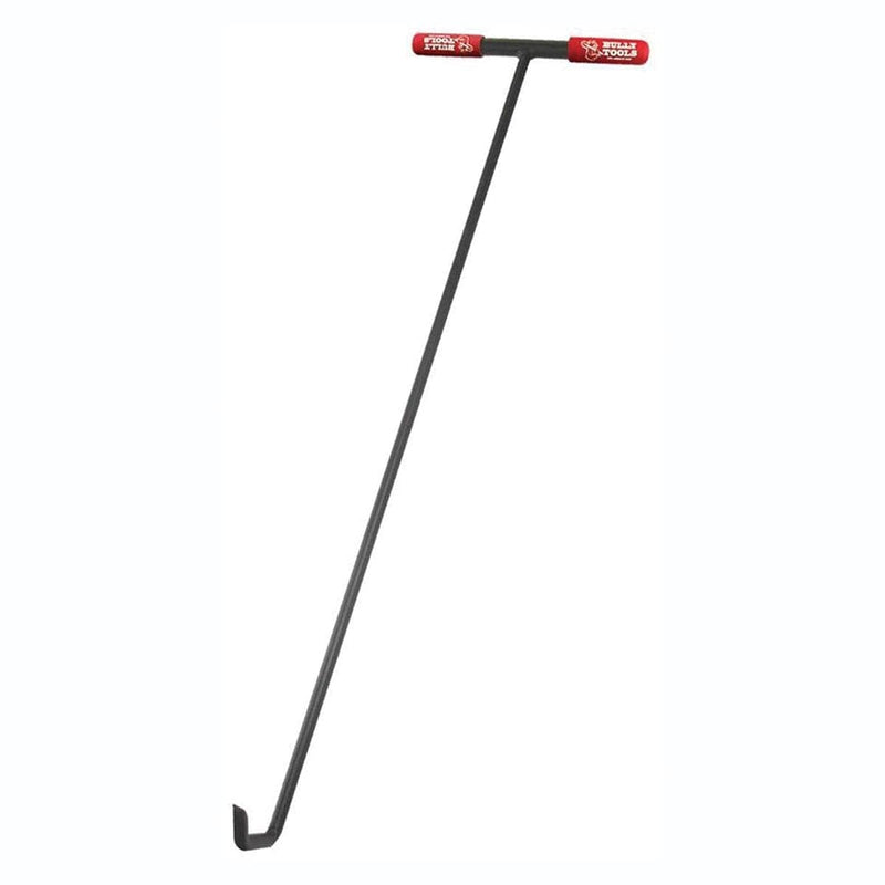 Bully Tools 36" Steel Manhole Cover Hook with T-Handle