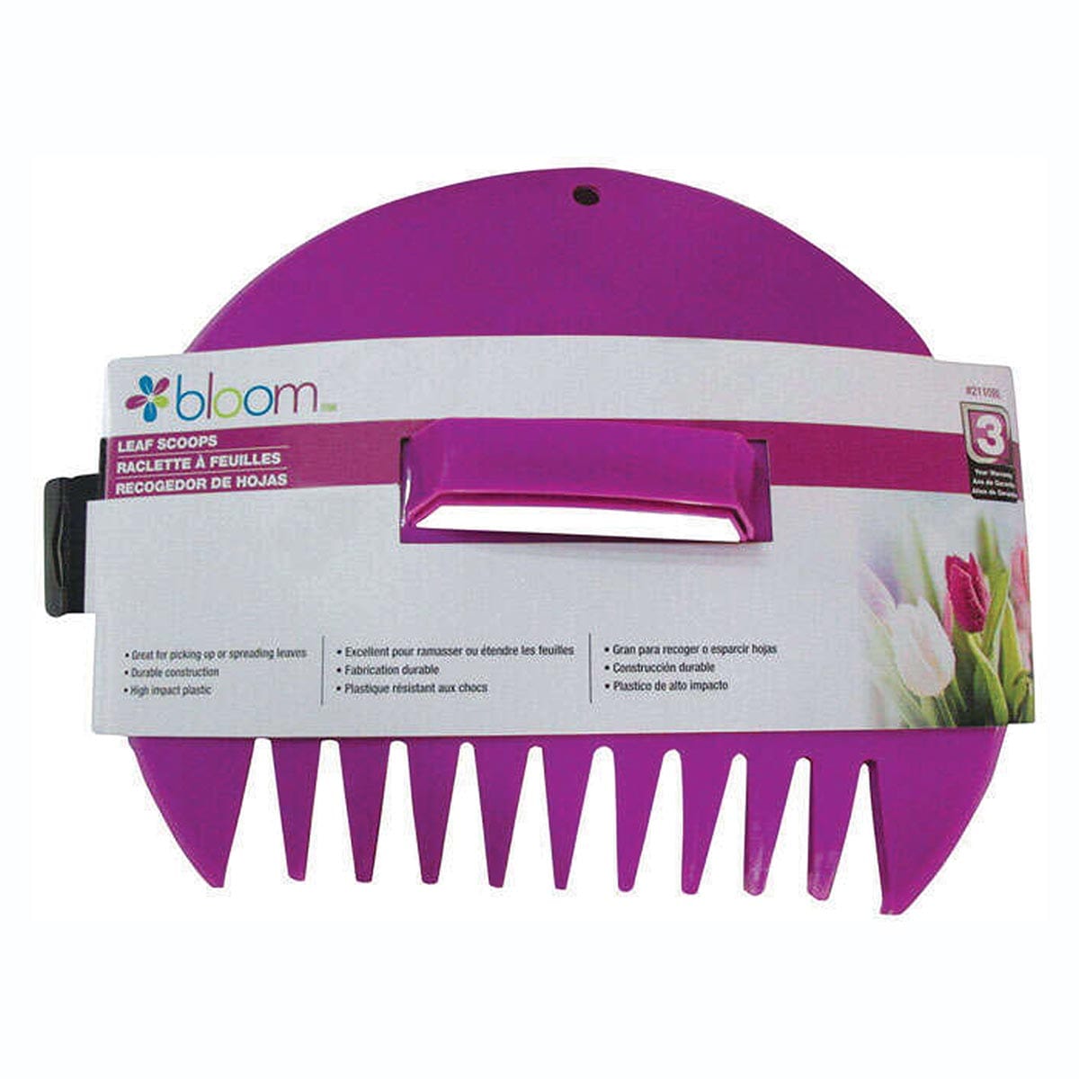 Bond Bloom 12 in. Leaf Scoops, 1 pr.