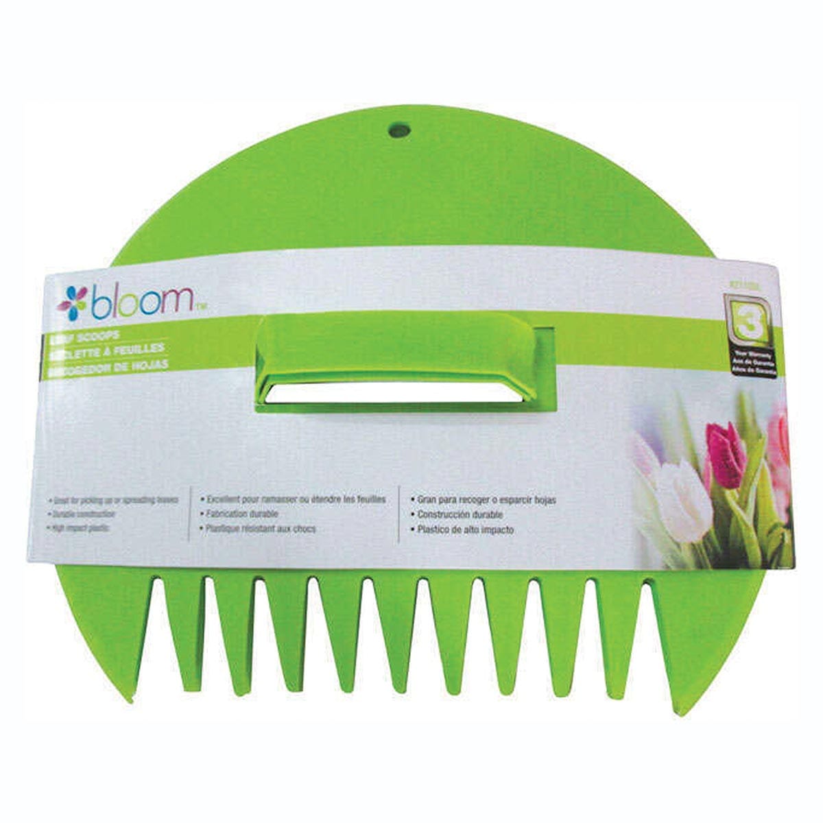 Bond Bloom 12 in. Leaf Scoops, 1 pr.