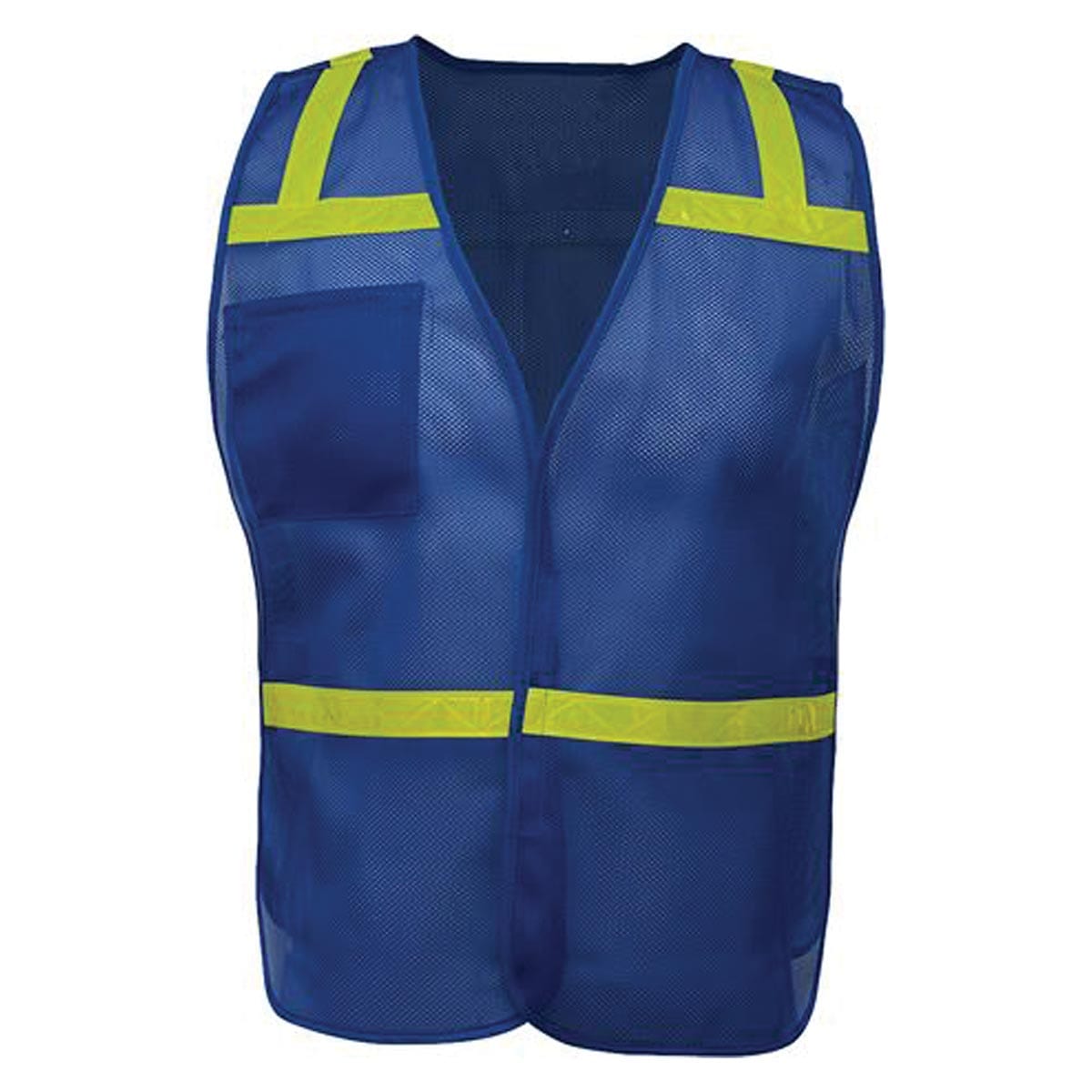 Blue GSS Safety Non ANSI Enhanced Visibility Safety Vest
