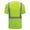 GSS Safety ANSI Class 2 Short Sleeve Safety Hi-Vis T-shirt w/Forest Green Bottom Lime