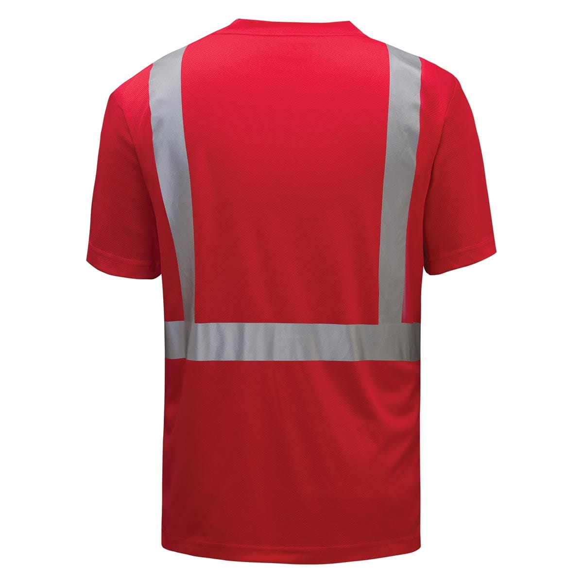 GSS Safety Non-ANSI Short Sleeve Enhanced Visibility Shirt with Reflective Tape-Blue