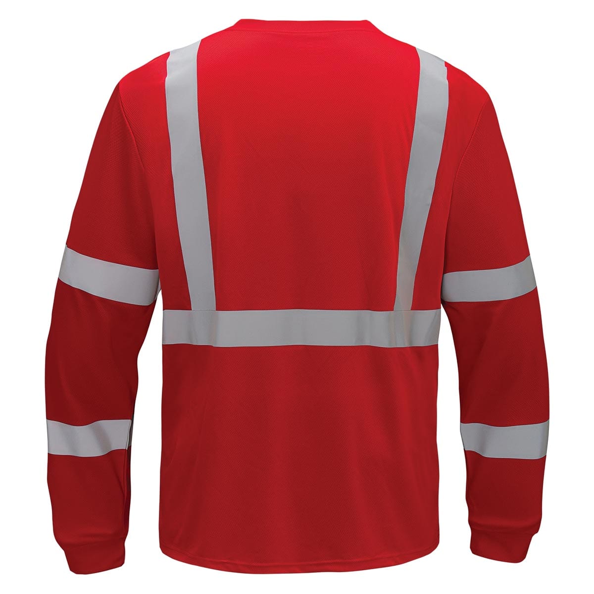 GSS Safety Non-ANSI Long Sleeve Enhanced Visibility Shirt with Reflective Tape