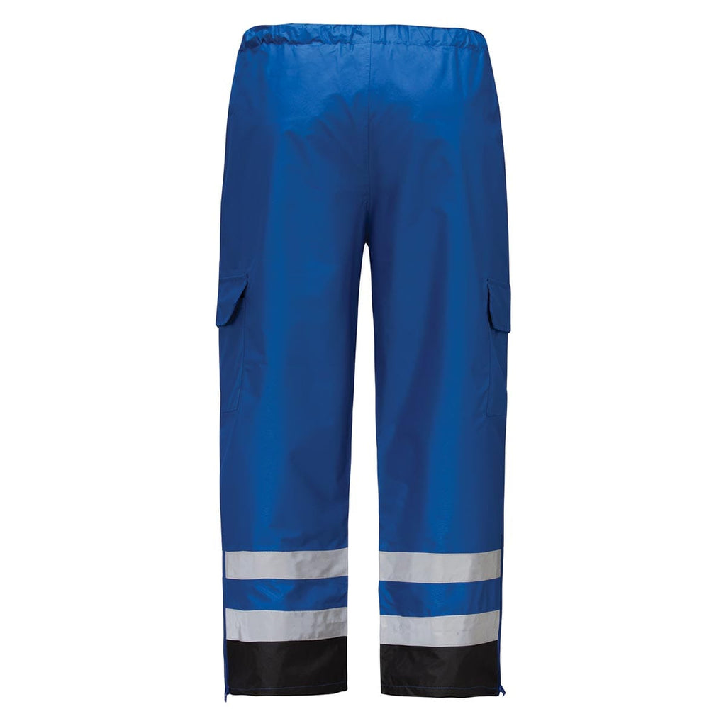 GSS Safety Non-ANSI Multi Color Enhanced Visibility Premium Rain Pants w/Black Bottom