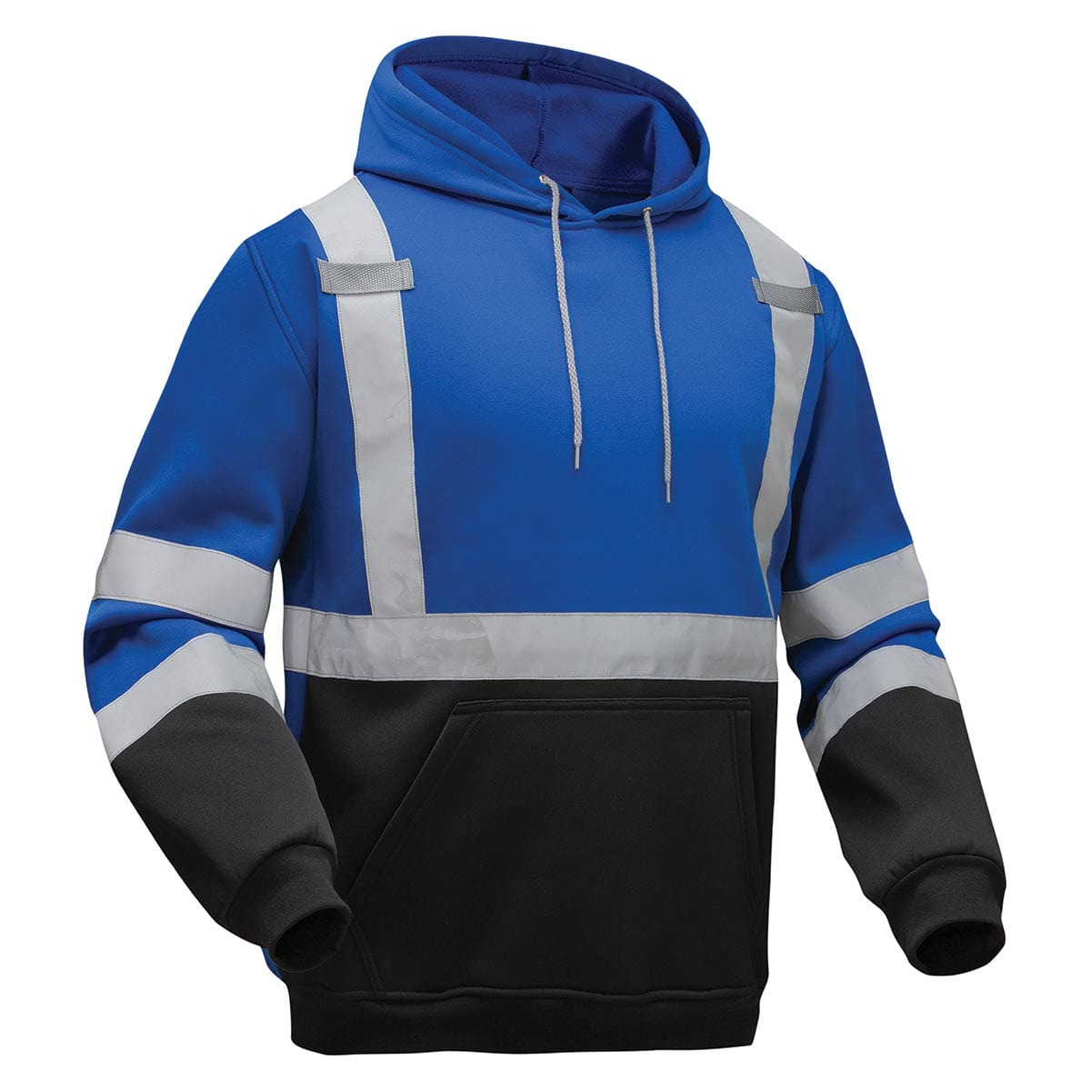 GSS Safety Non-ANSI Enhanced Visibility Pullover Sweatshirt with Reflective Tape