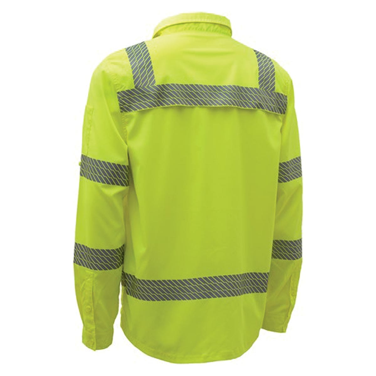 GSS Safety ANSI 3 Lightweight Ripstop Hi-Vis Button Down Shirt