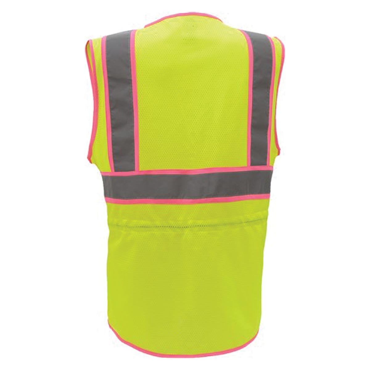 GSS Safety Women's ANSI Class 2 Two-Tone Hi-Vis Zip Vest