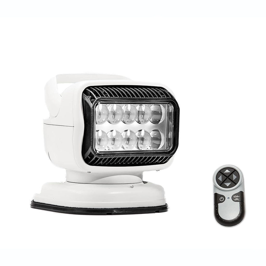 White GoLight GT Series Portable Magnetic Shoe Mount Light