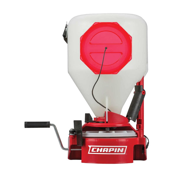 サラ・アンド・メロディ – ヤギブシ・ラットマン Chapin 8700A 25-pound Chest Mounted Spreader, Manual Crank 8700A