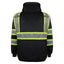 GSS Safety Non-ANSI Black Pullover High Visibility Sweatshirt