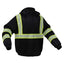 GSS Safety Non-ANSI Black ONYX Heavyweight High Visibility Sweatshirt