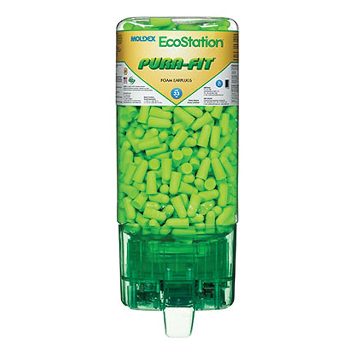 Moldex TouchFree EcoStation® Earplug Dispenser Starter Kit with Pura-Fit® Earplugs, 500 pairs