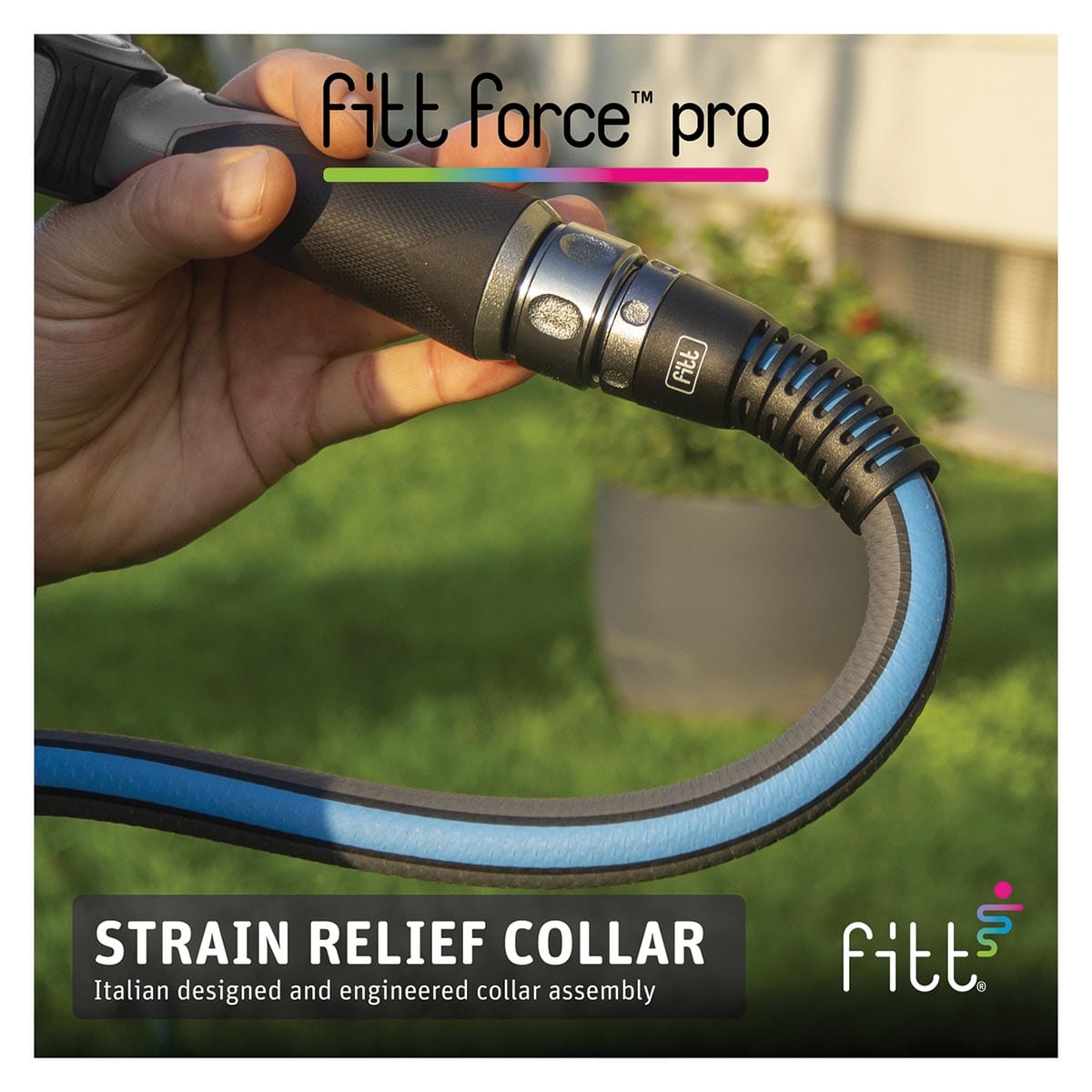 FITT Force Pro™ Commercial Lay Flat Hose, 5/8 in. X 100 ft.