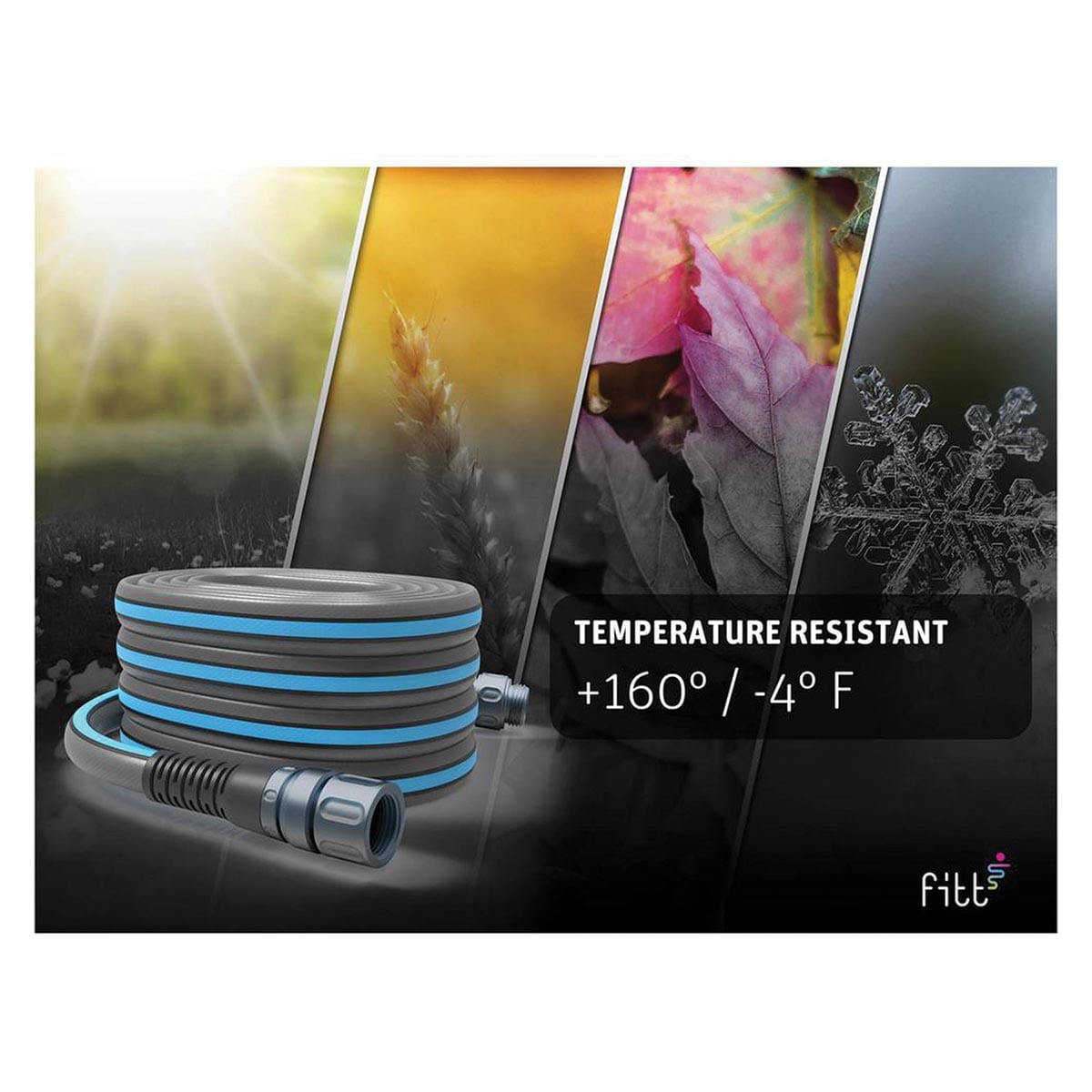 FITT Force Pro™ Commercial Lay Flat Hose, 5/8 in. X 100 ft.