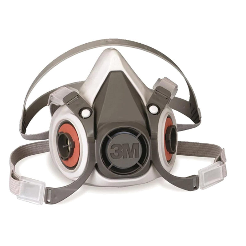 3M 6000 Series Half Mask Kit with Pesticide/Organic Vapor P100 Filter Cartridges-Medium