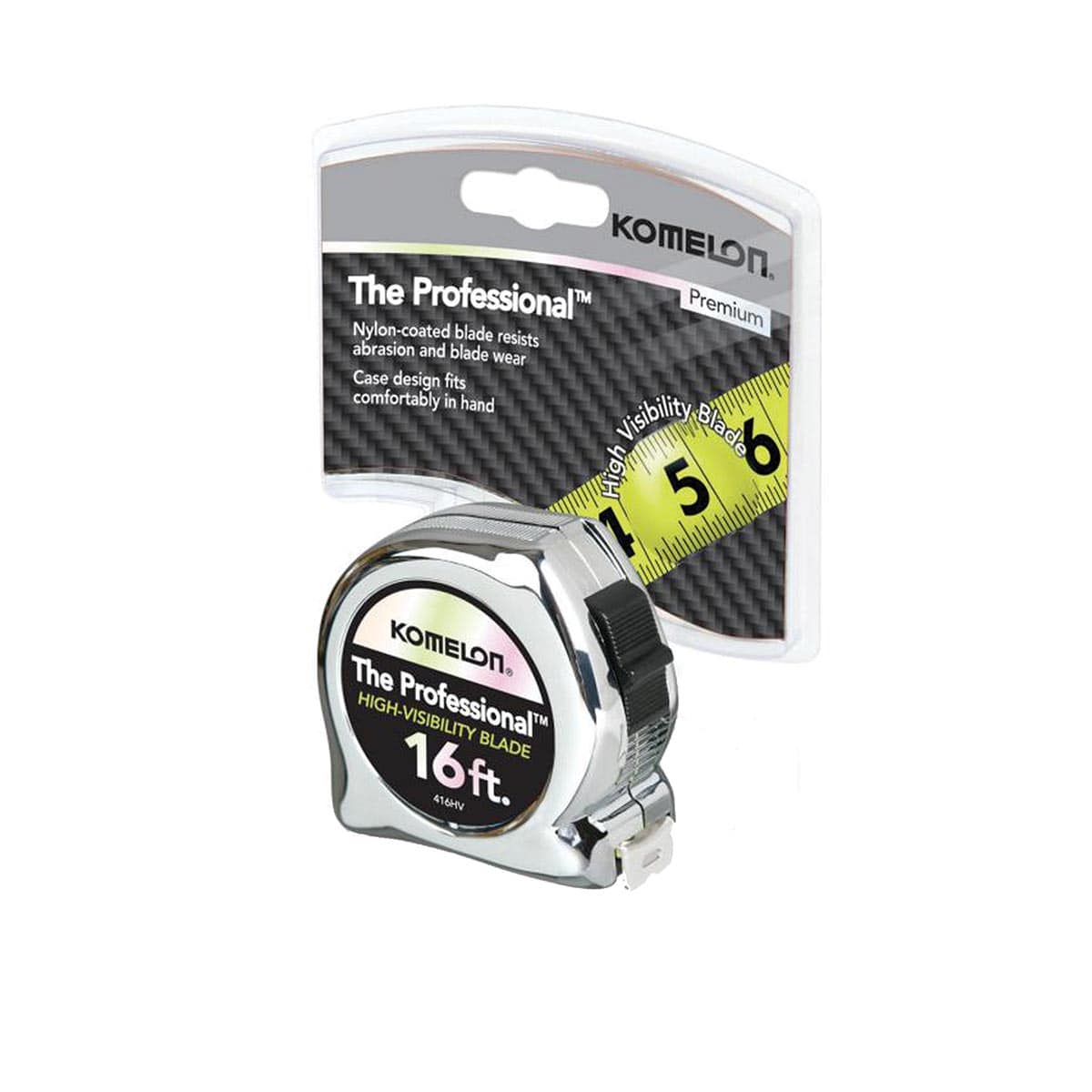 Komelon The Professional Chrome Tape Measure