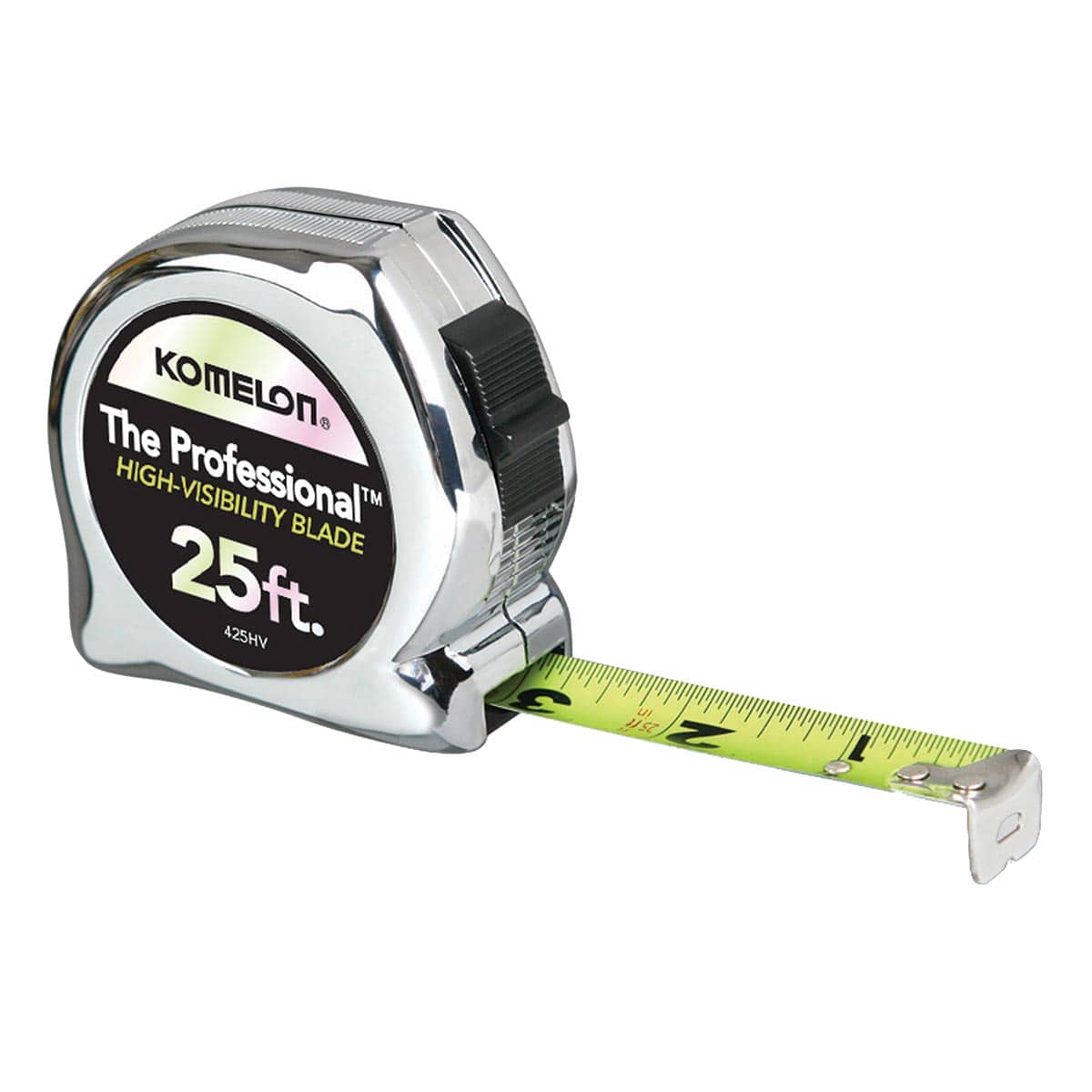 25' Komelon The Professional Chrome Tape Measure