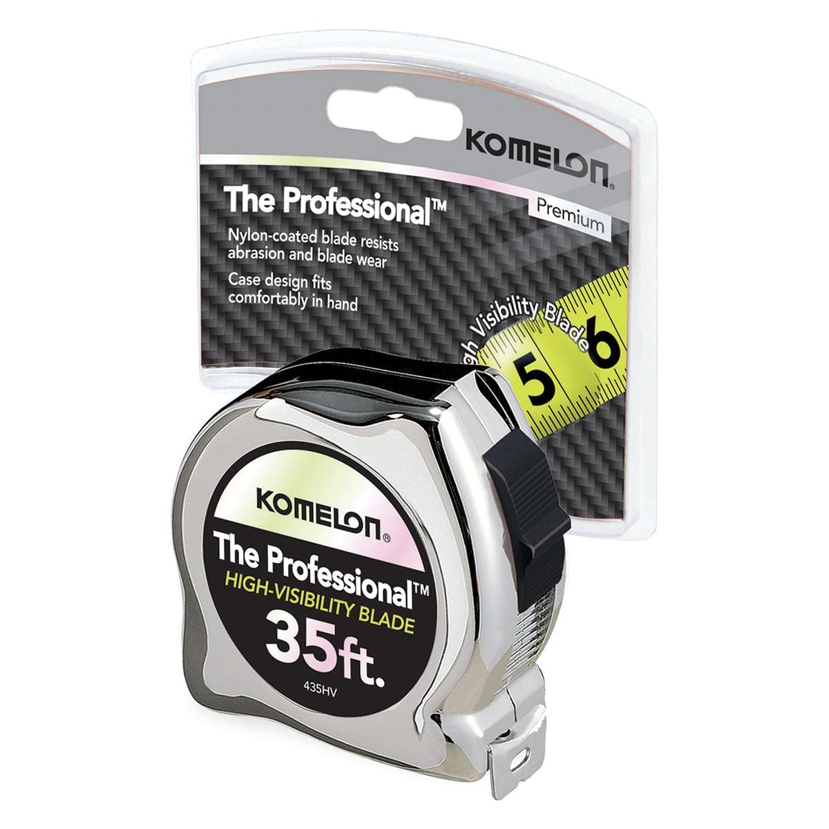 Komelon The Professional Chrome Tape Measure