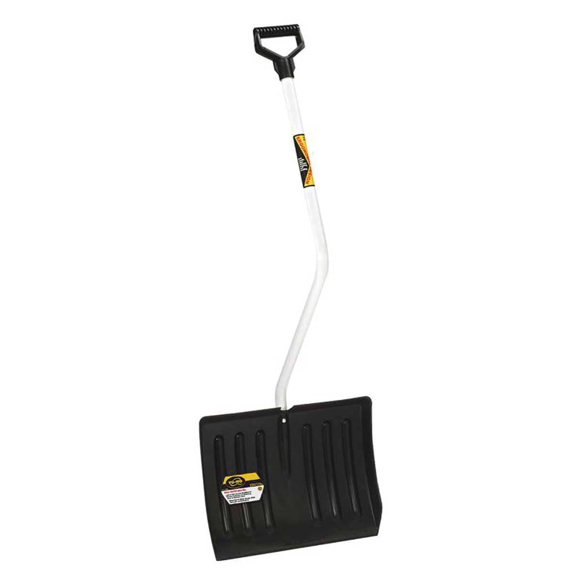 Yo-Ho 18" Ergonomic Poly Snow Shovel, 6PK