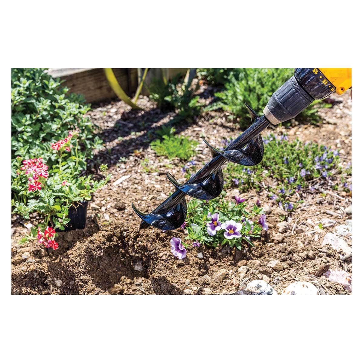 Power Planter 3" Dia. Plant and Tree Auger, 12" L