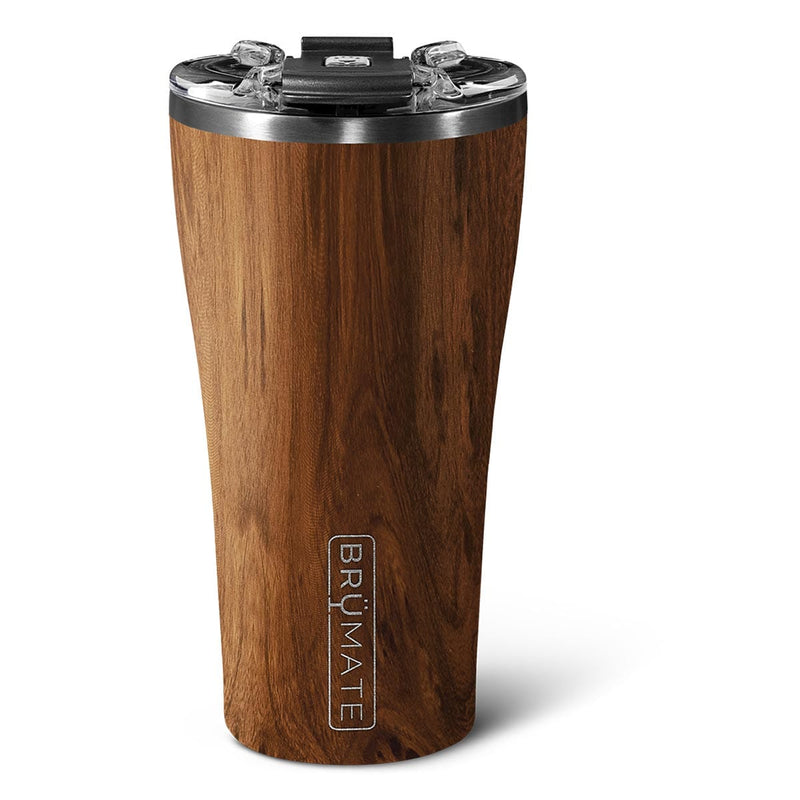 BruMate Hopsulator Trio 16 oz 3-in-1 Walnut BPA Free Vacuum Cup/Tumbler